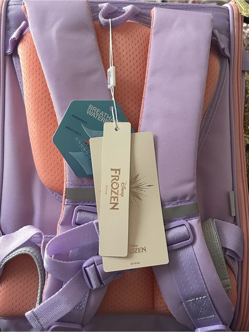 Lavender Disney Frozen Backpack